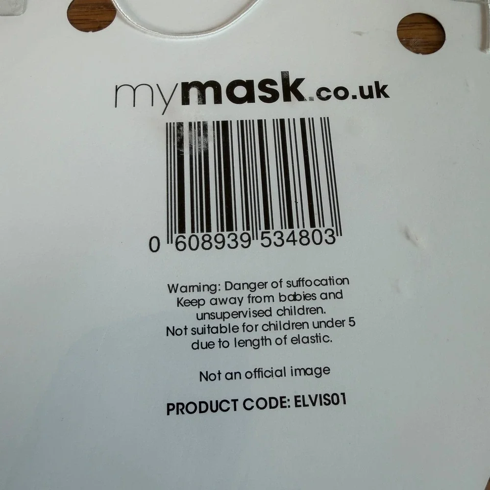 MyMask Elvis Presley Cardboard Face Mask Rock n Roll Celebrity Costume 12